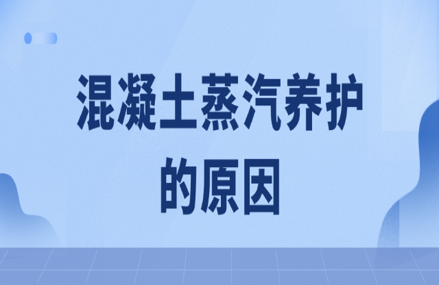 混凝土蒸汽養護的原因